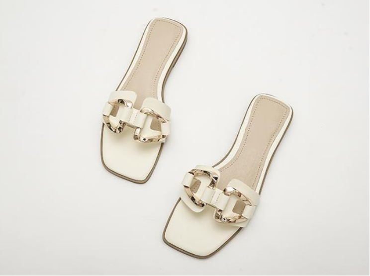 Flat Summer Slippers Women's Outer Wear