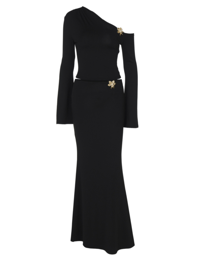 Dark Beach Dress