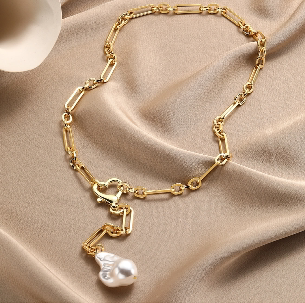 Light Luxury High-grade Long Pearl Sweater Chain
