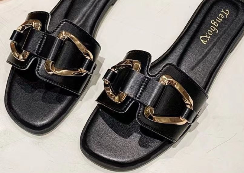 Flat Summer Slippers Women's Outer Wear