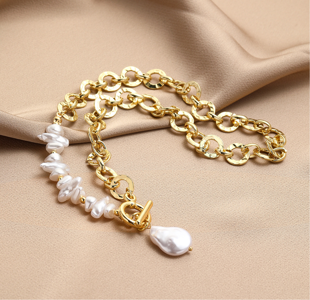 Light Luxury High-grade Long Pearl Sweater Chain
