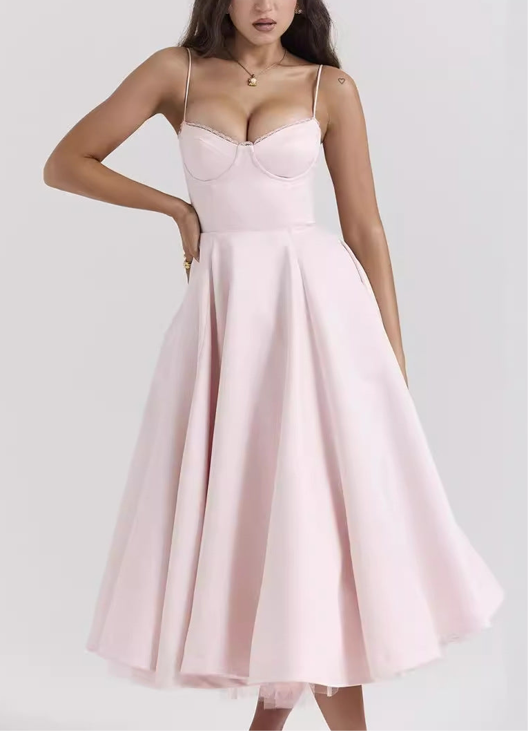 Puffy Long Dress