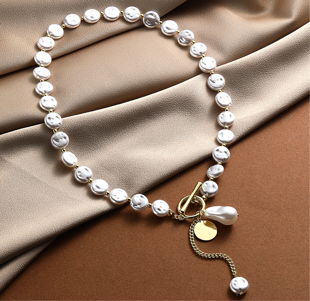 Light Luxury High-grade Long Pearl Sweater Chain
