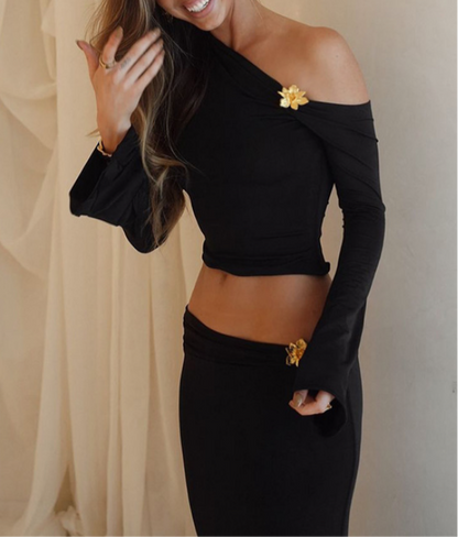 Dark Beach Dress