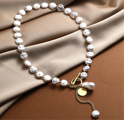 Light Luxury High-grade Long Pearl Sweater Chain