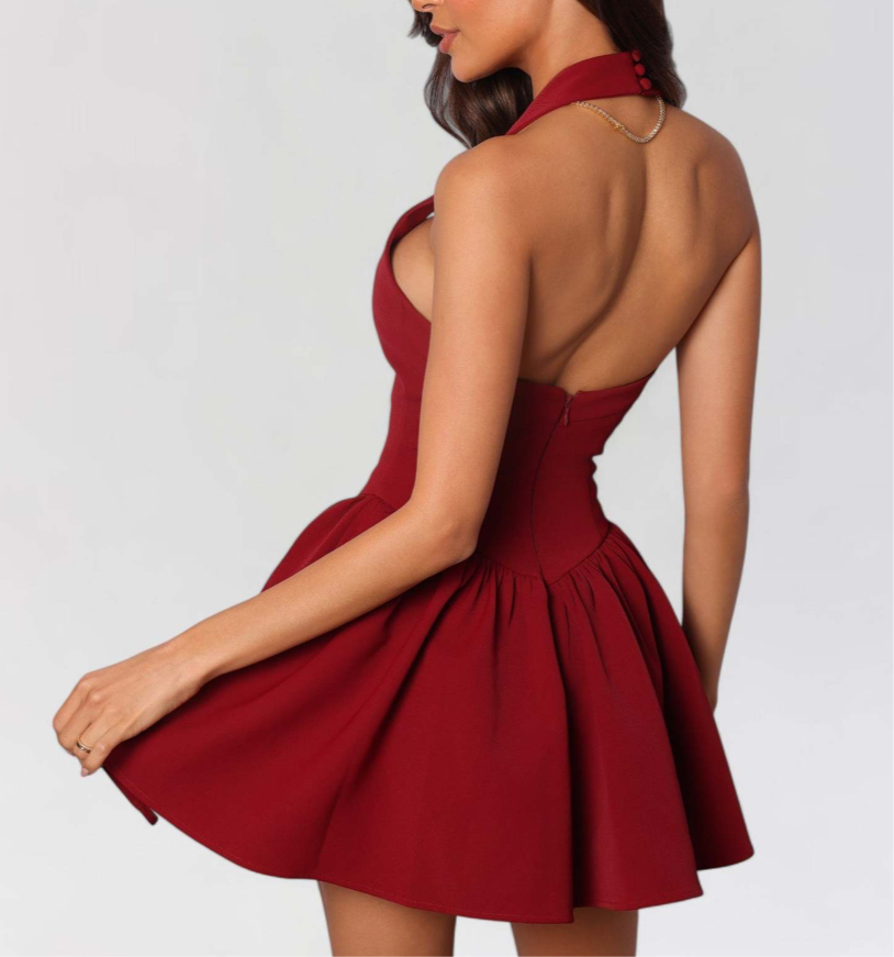 Mini Sling Dress Stitching